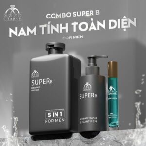 Combo chăm sóc cá nhân nam tiện lợi - SuperB 5 in 1 for men GoodCharrme