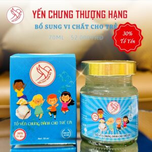 Tổ yến chưng dành cho Trẻ Em - hũ 70ml với 30% Tổ yến - Công ty Yến Sào Nam Bộ (không chất bảo quản)