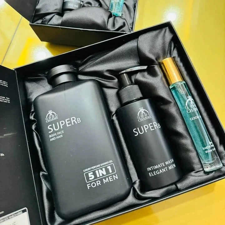 combo sữa tắm dung dịch vệ sinh cho nam superb