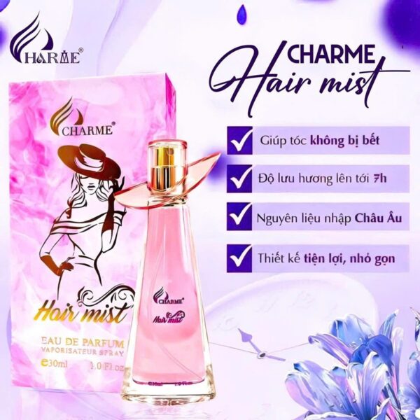 30ml Charme Hair Mist EDP - nước hoa xịt tóc - Ảnh 2