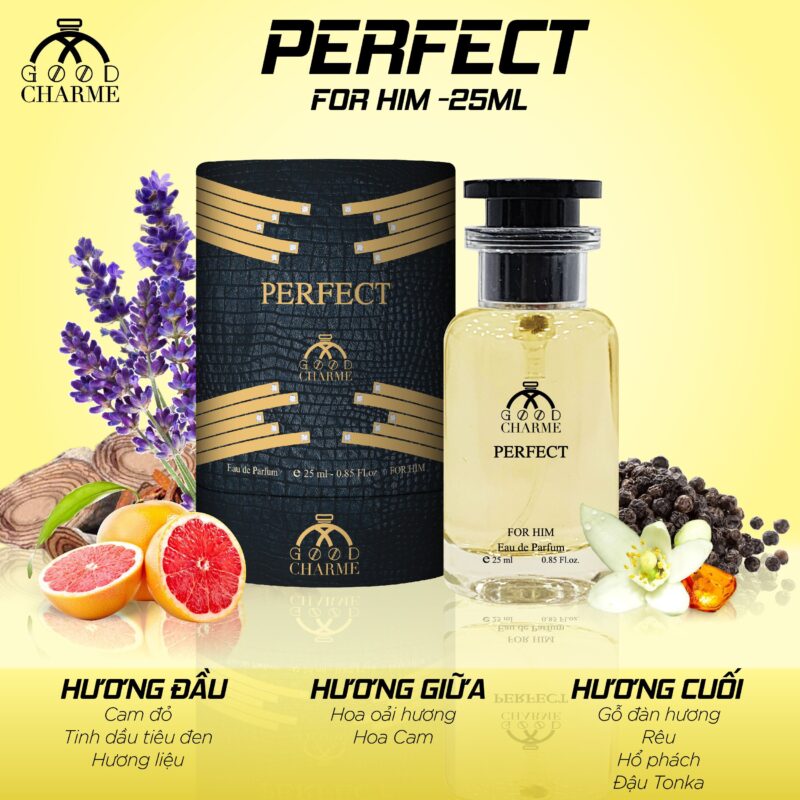 nước hoa nam good charme 25ml perfect