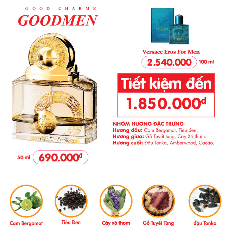 nước hoa nam good men gold 50ml