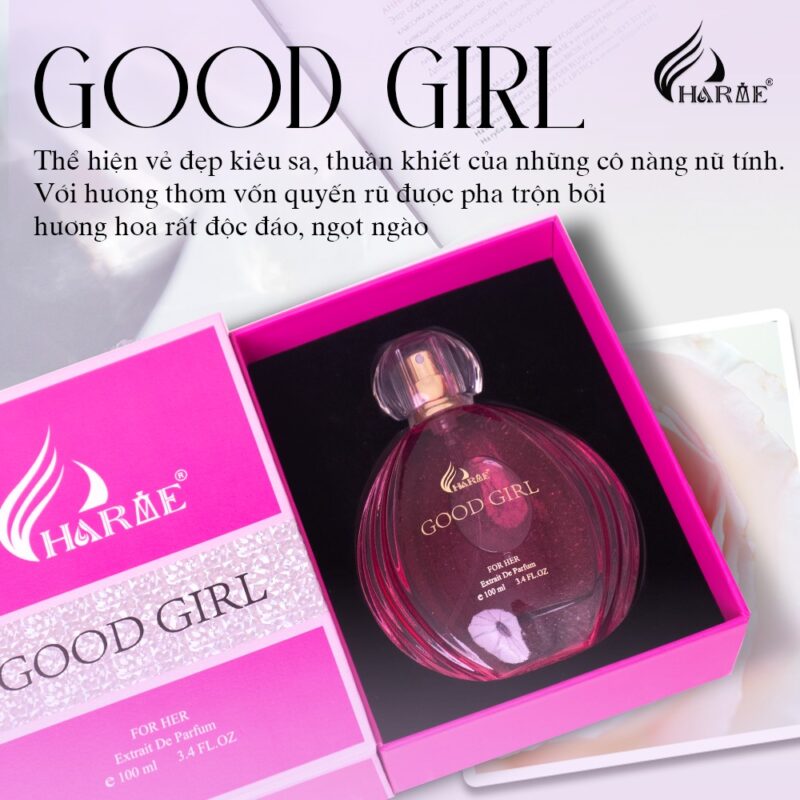nước hoa nữ charme good girl 100ml 2024