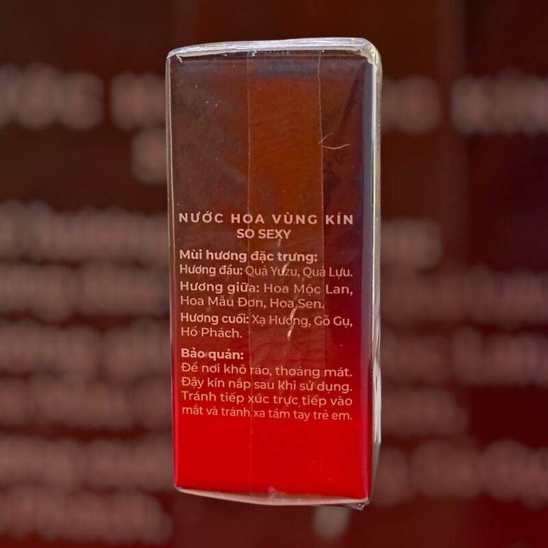 🦋 Nước hoa vùng kín Charme So Sexy 5ml - Ảnh 8