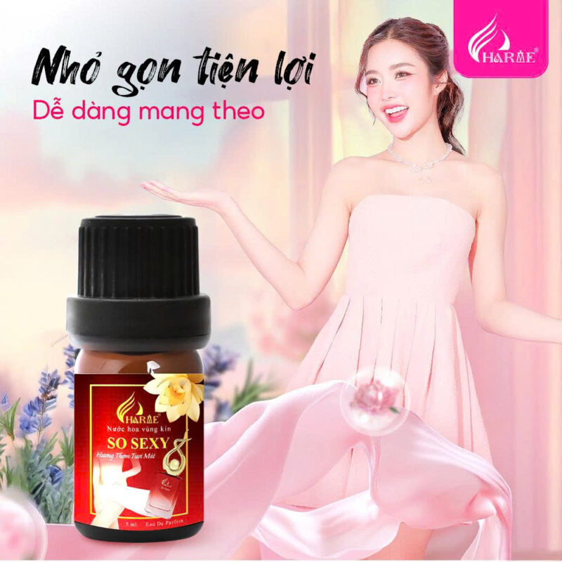 🦋 Nước hoa vùng kín Charme So Sexy 5ml - Ảnh 3